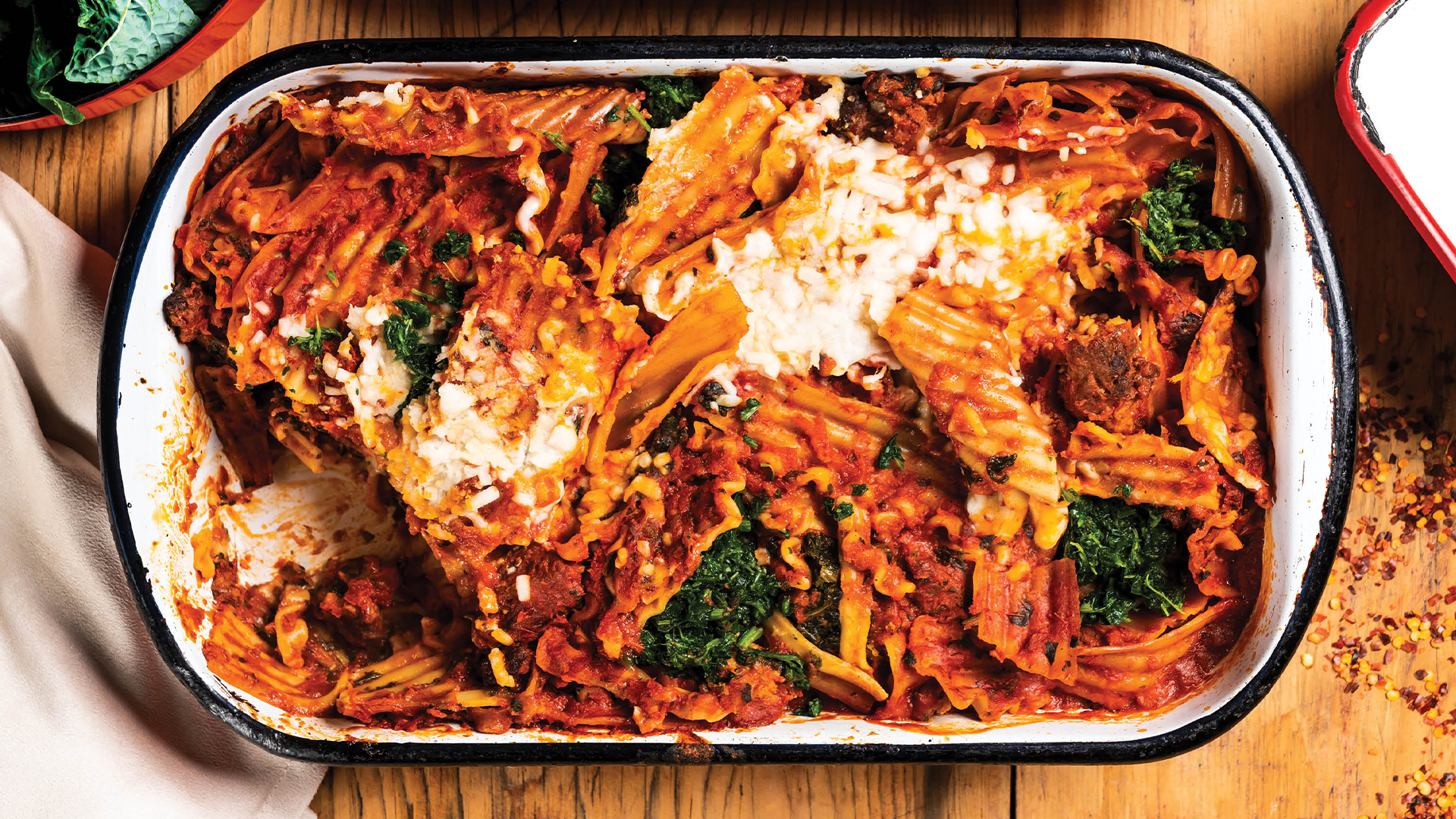 Jesse's E-Z Spatini Lasagna (& Mrs. DiCindio) ~ - Kitchen Encounters