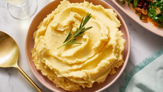 Buttery mashed potatoes
