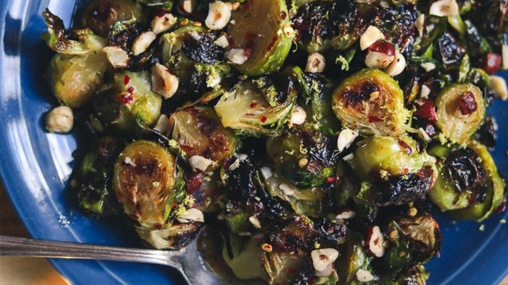 Maple roasted Brussels sprouts