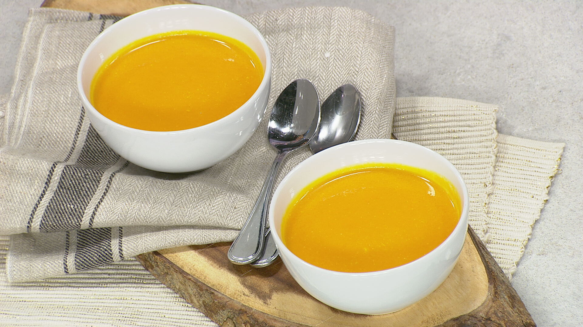 Carrot ginger soup
