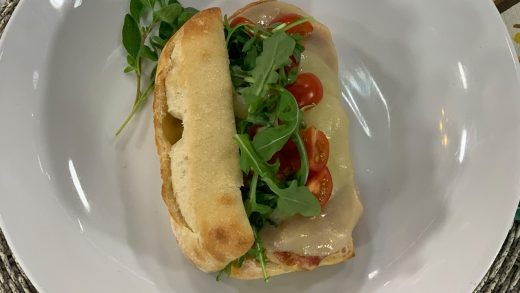 Modesta’s Italian breakfast sandwich