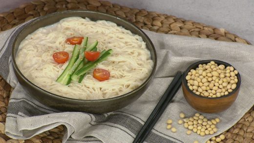 Kong guksu chilled soy milk noodle soup