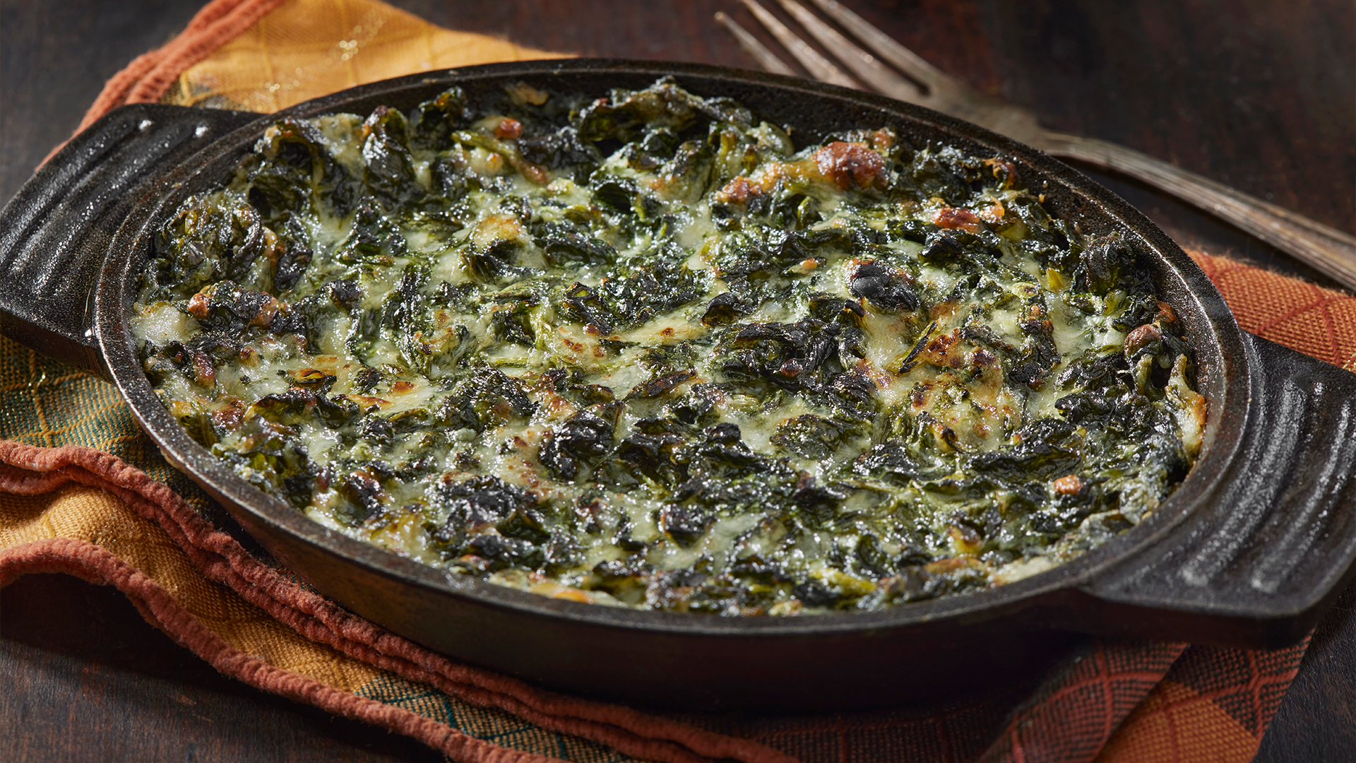 Classic creamed spinach