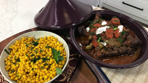 Lamb tagine with Israeli couscous