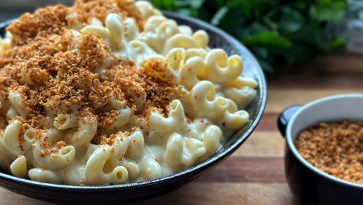 Dreamy two part mac and cheese