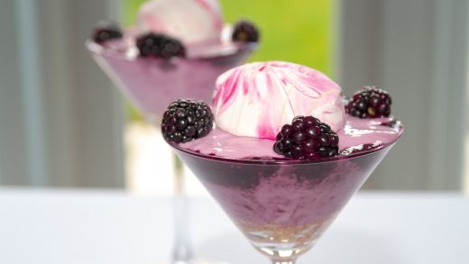 Mixed berry fool