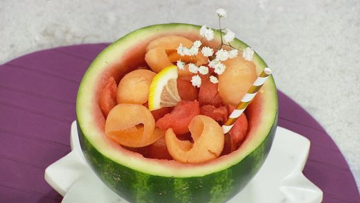 Subak hwachae (Korean watermelon punch)
