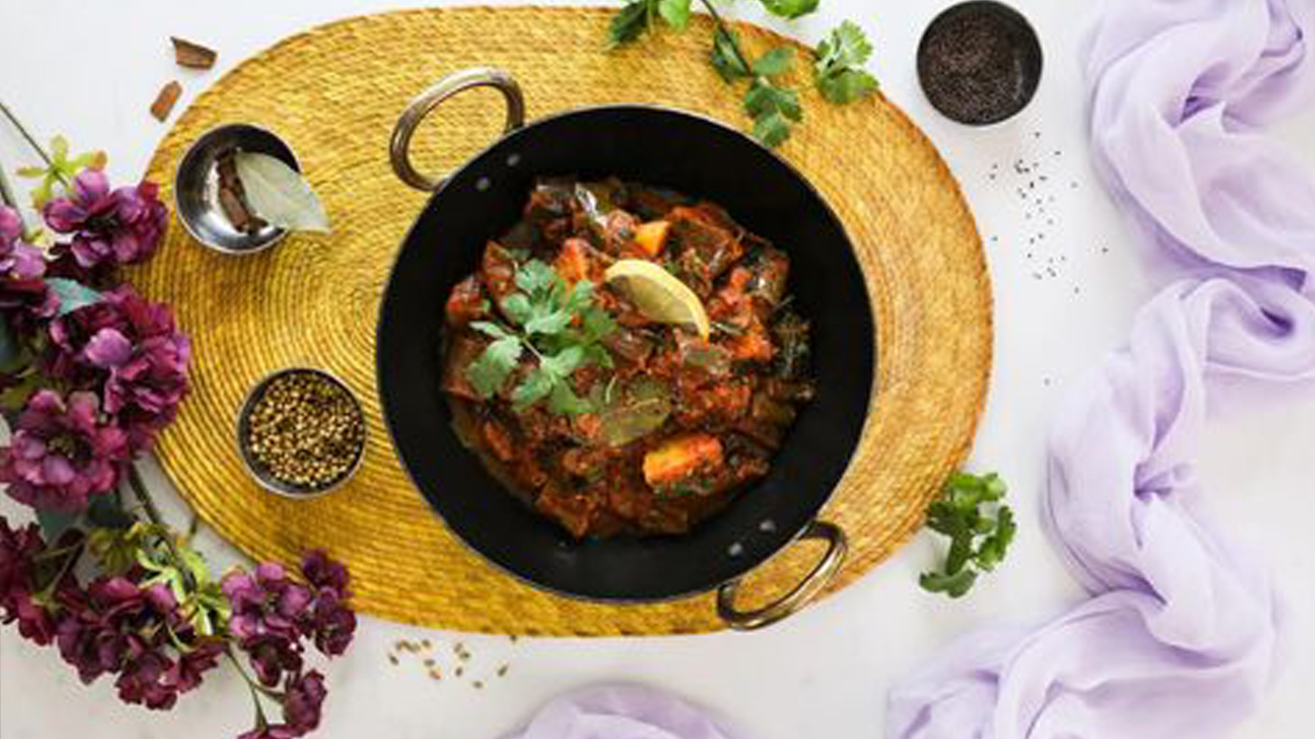 30-Minute Indian Eggplant Curry