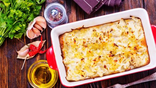 Gruyère-Crusted Root Vegetable Gratin