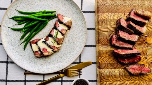 Reverse Seared Steak with Béarnaise