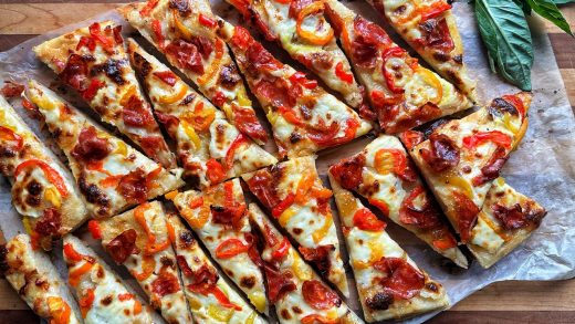 Sweet and Spicy Party Flatbread