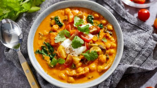 Squash and Chickpea Stew