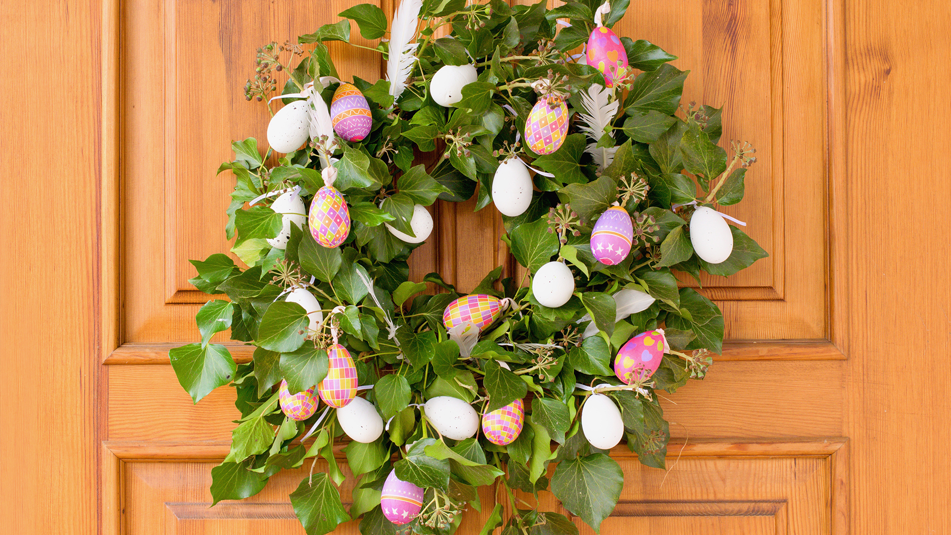 Our design experts go head-to-head in an Easter front door challenge