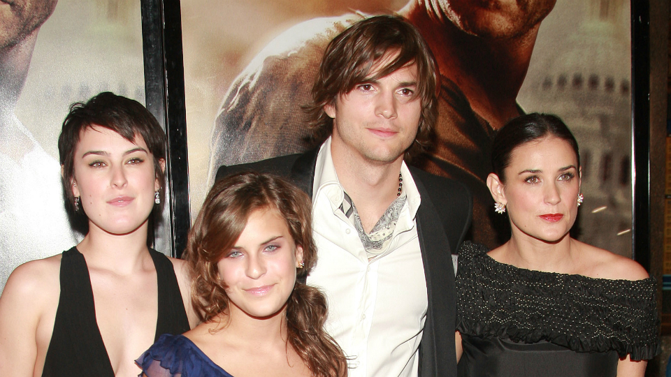 Ashton Kutcher says he'll always love Demi Moore's daughters