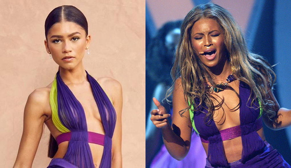 Zendaya Channels 2003 Crazy In Love Beyonce [Photos]