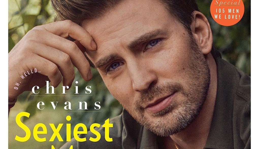 Chris Evans Is Crowned Peoples Sexiest Man Alive After Previously Losing Out On The Title