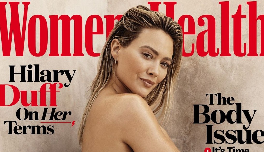 Hilary Duff Bares All For Nude Womens Health Cover Story