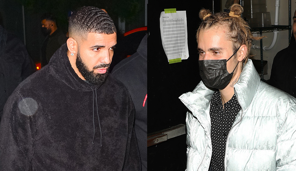 Drake and Justin Bieber were at Kendall Jenner's 818 tequila launch party