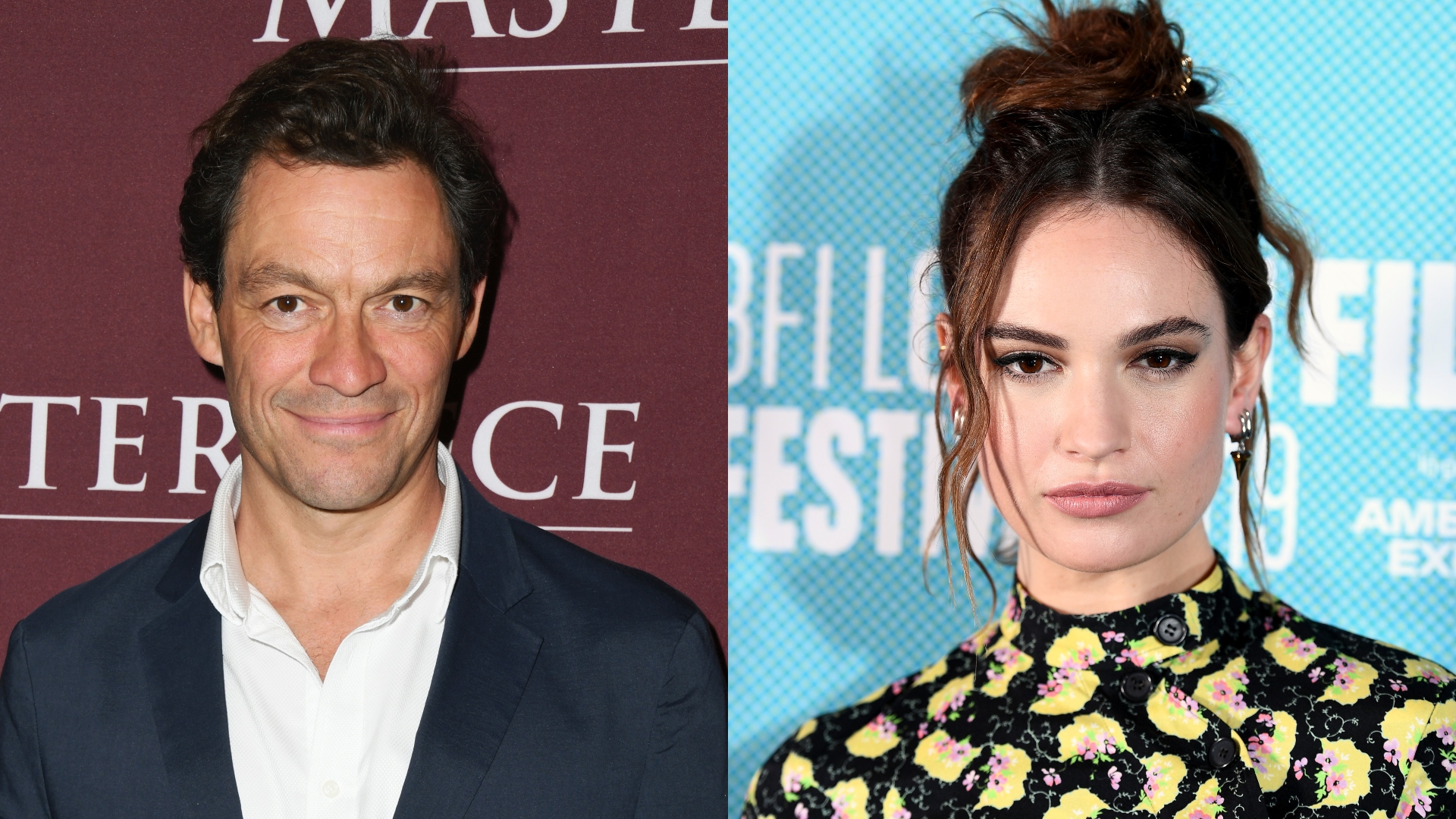 Tabloid photos catch Dominic West cheating with Lily James