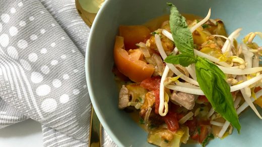 Thai style satay stew