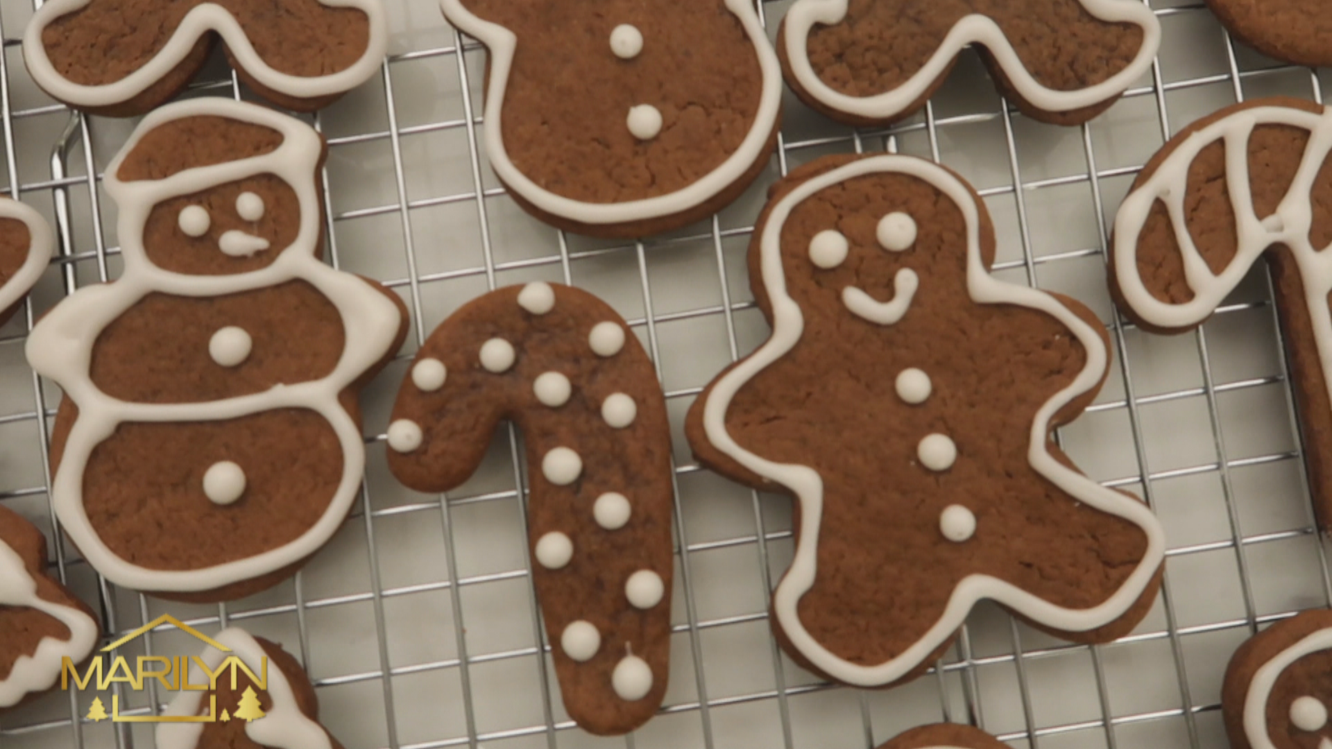 Vegan gingerbread cookies