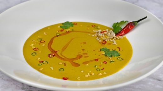 Craig Wong's peanut curry soup