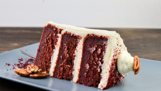 Beet red velvet cake