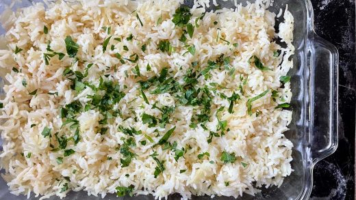 Easy baked fragrant rice
