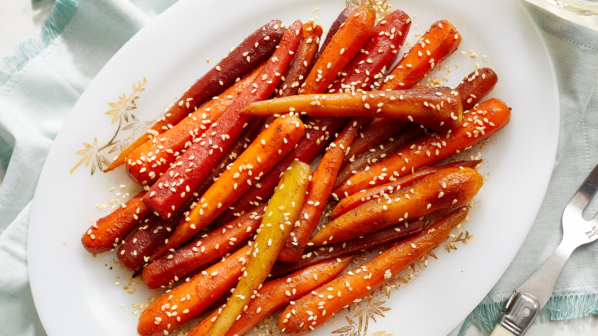 Sweet and savoury carrots