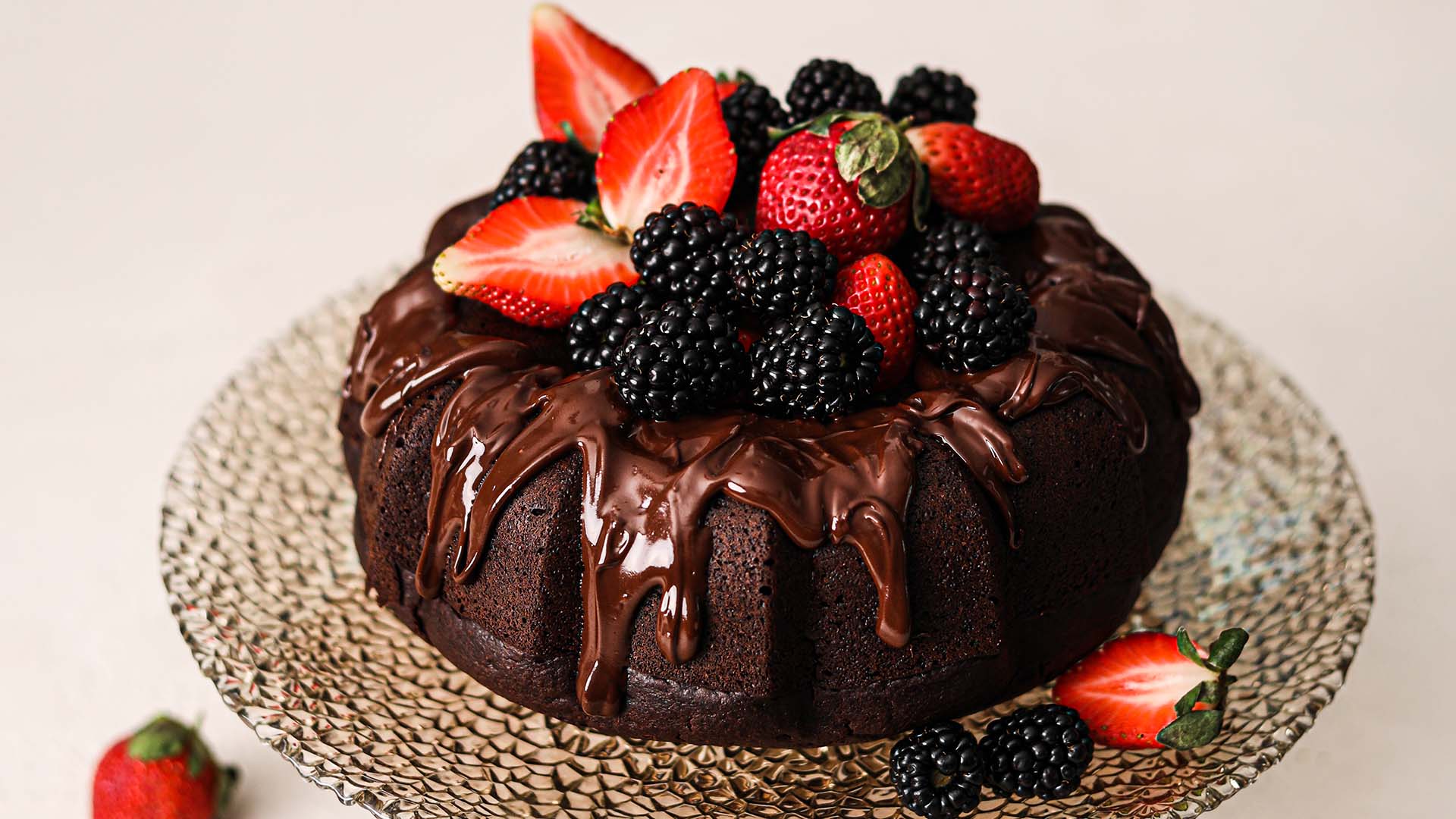 Super moist vegan chocolate cake