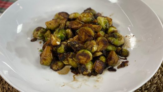 Crispy Brussels sprouts