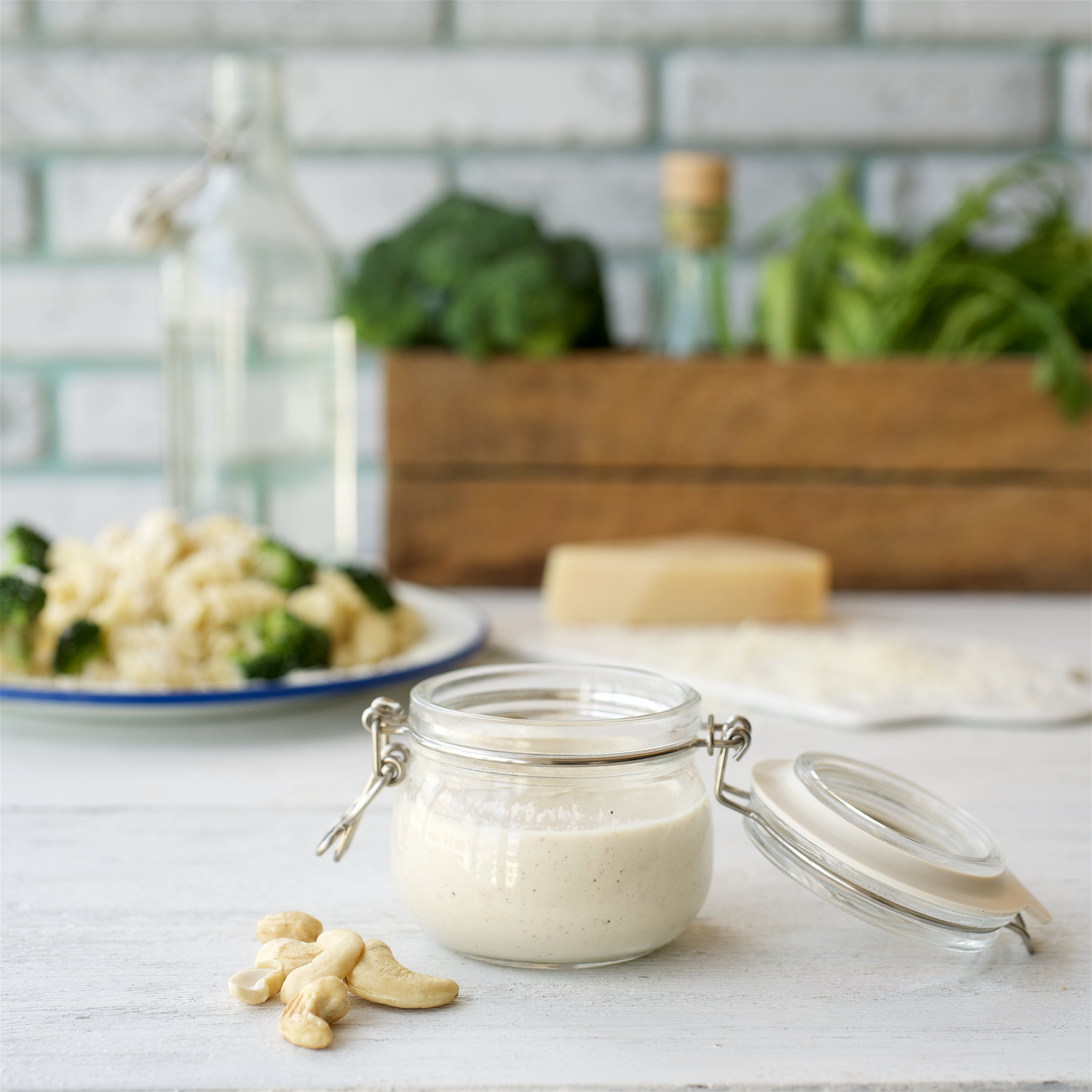 Plant-based mystery box inspiration: Basic cashew cream