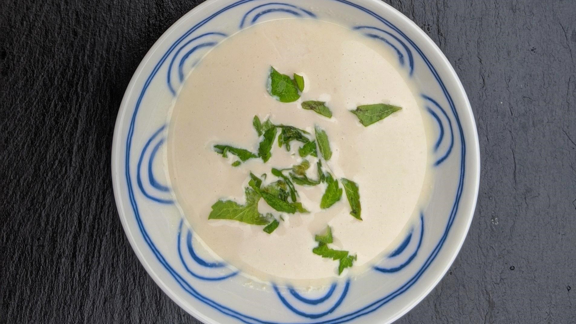 Super simple yoghurt sesame dressing
