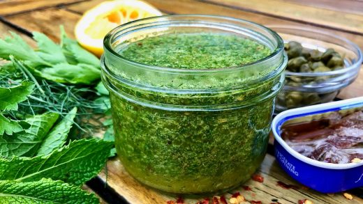 One-minute herb sauce for everything