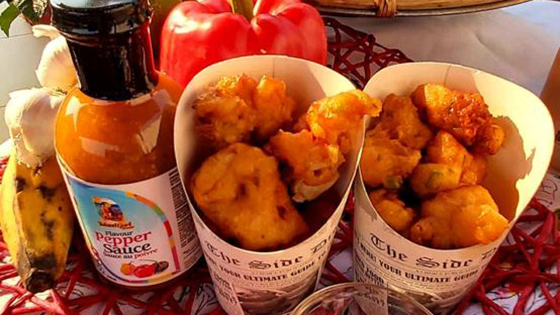 Bahamian konky conch fritters