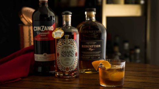 Amaro boulevard cocktail