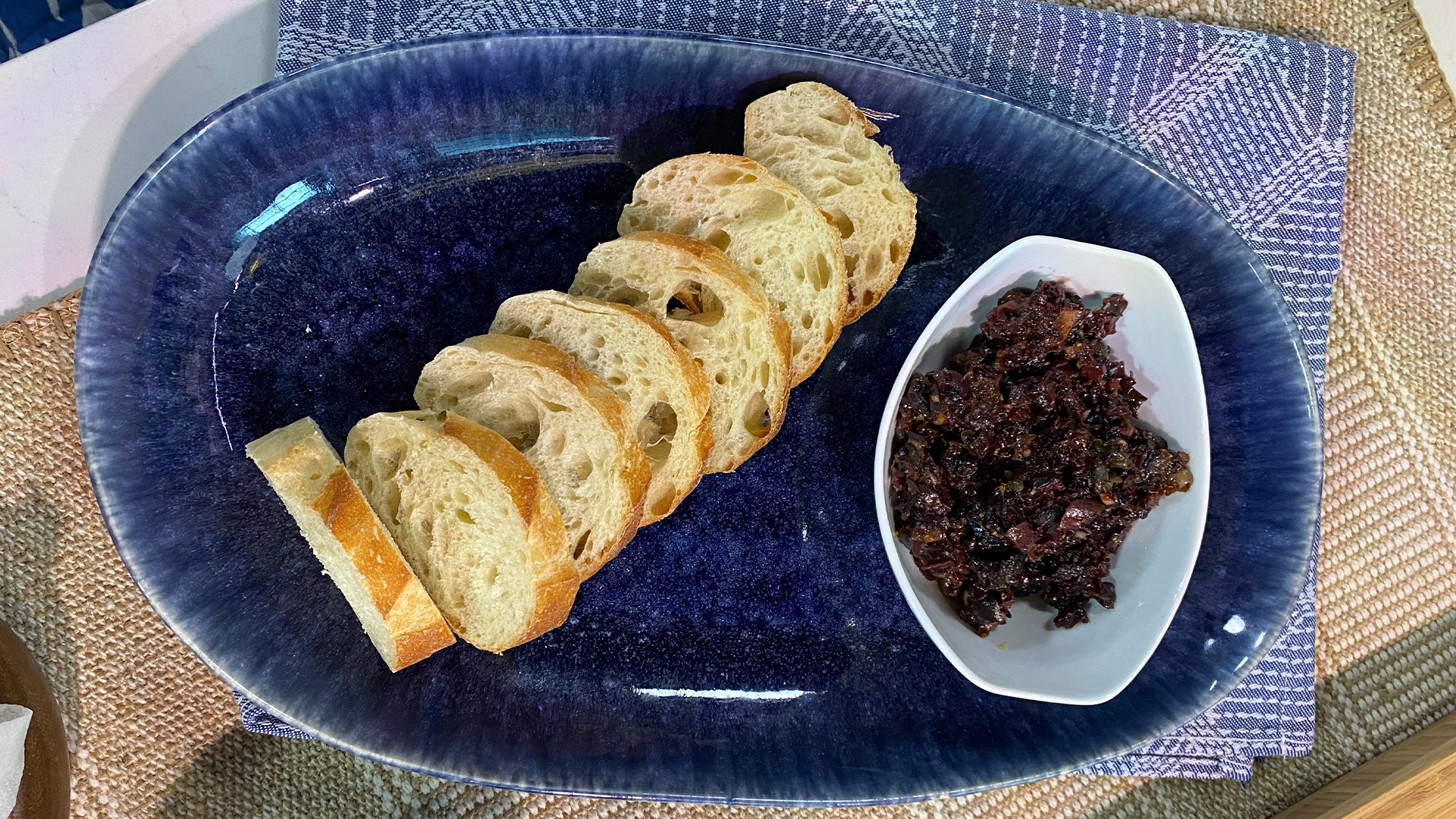 Fig and olive tapenade