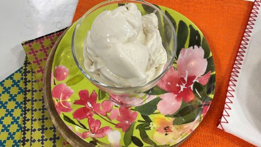 Tahini ice cream