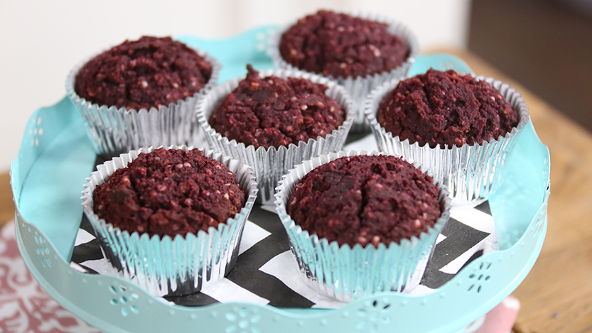 Julie Daniluk's red velvet cupcakes