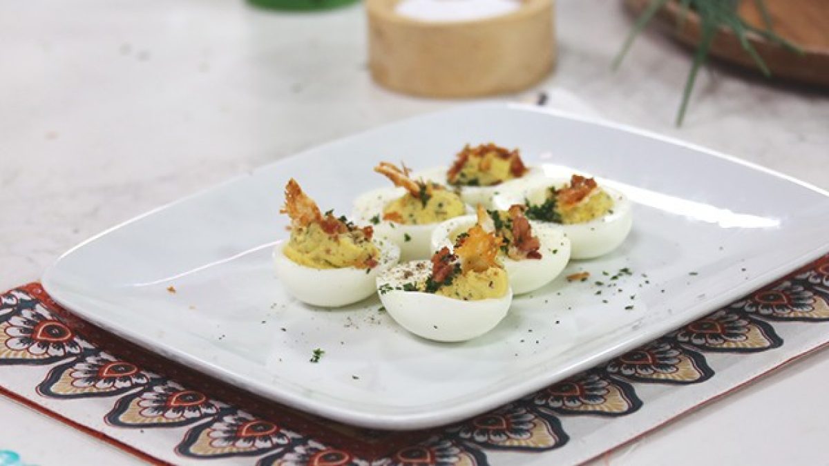 Carbonara Deviled Eggs 5274