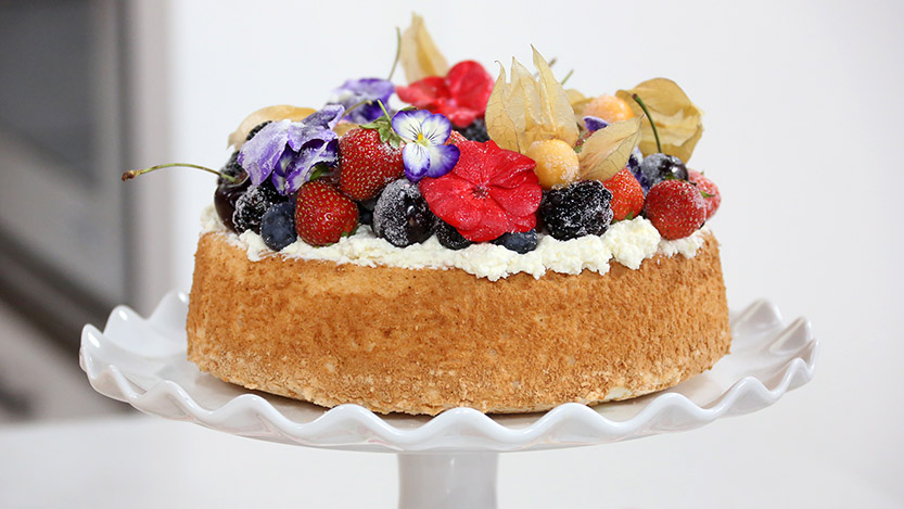 Anna Olson's picture perfect angel food cake