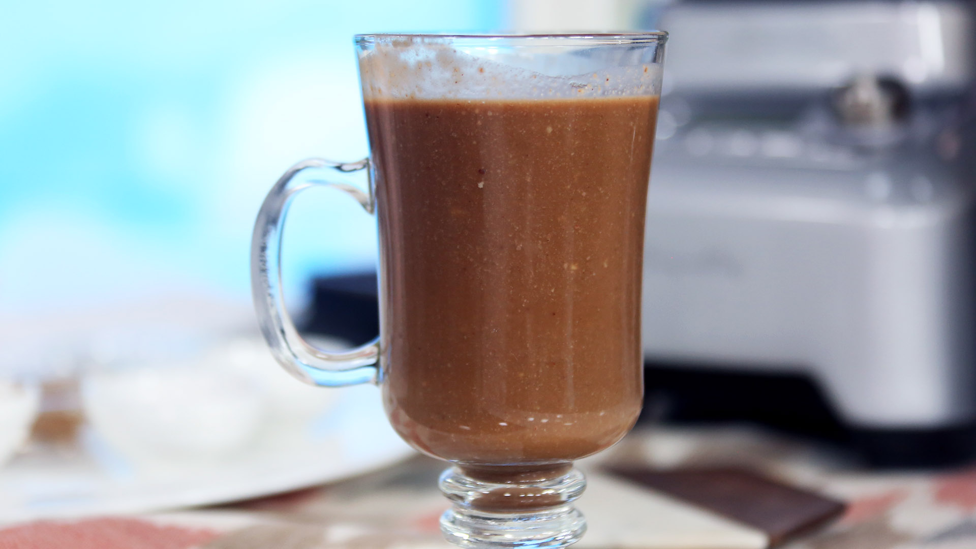 "Raw-tella" hot chocolate