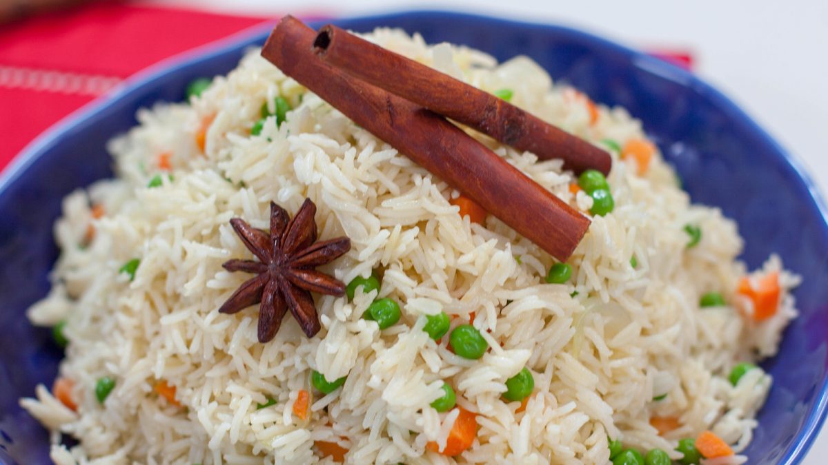 Spiced basmati rice