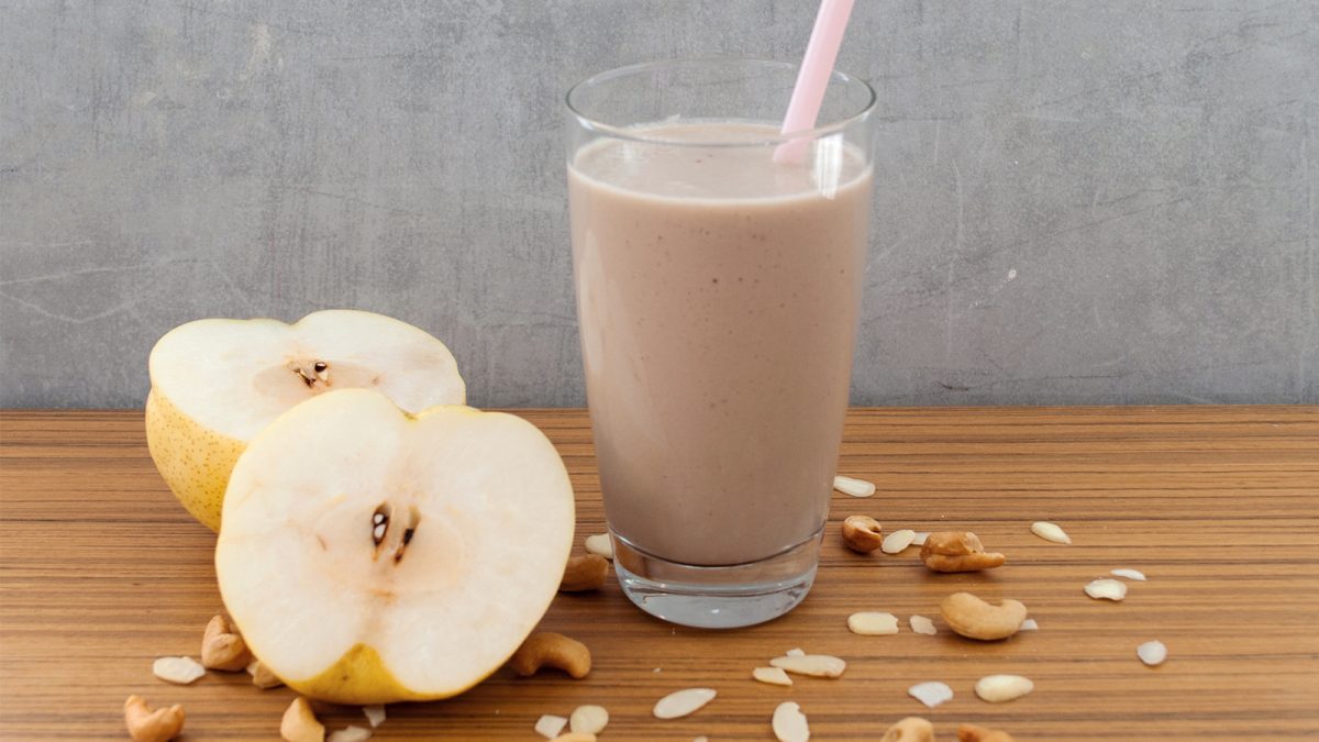 Power pear smoothie