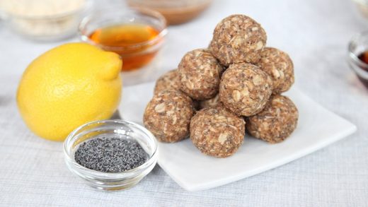 No-bake energy and protein bites