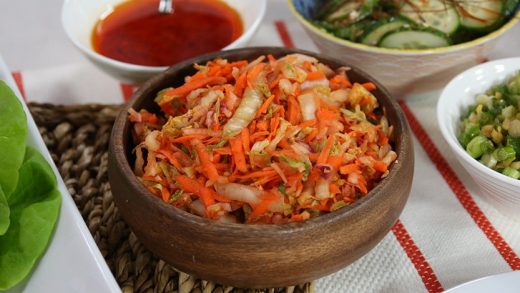 Five minute kimchi