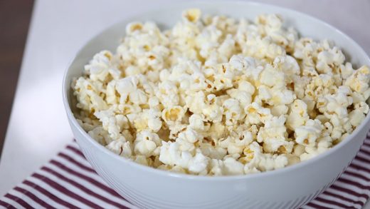 Garlic Parmesan popcorn