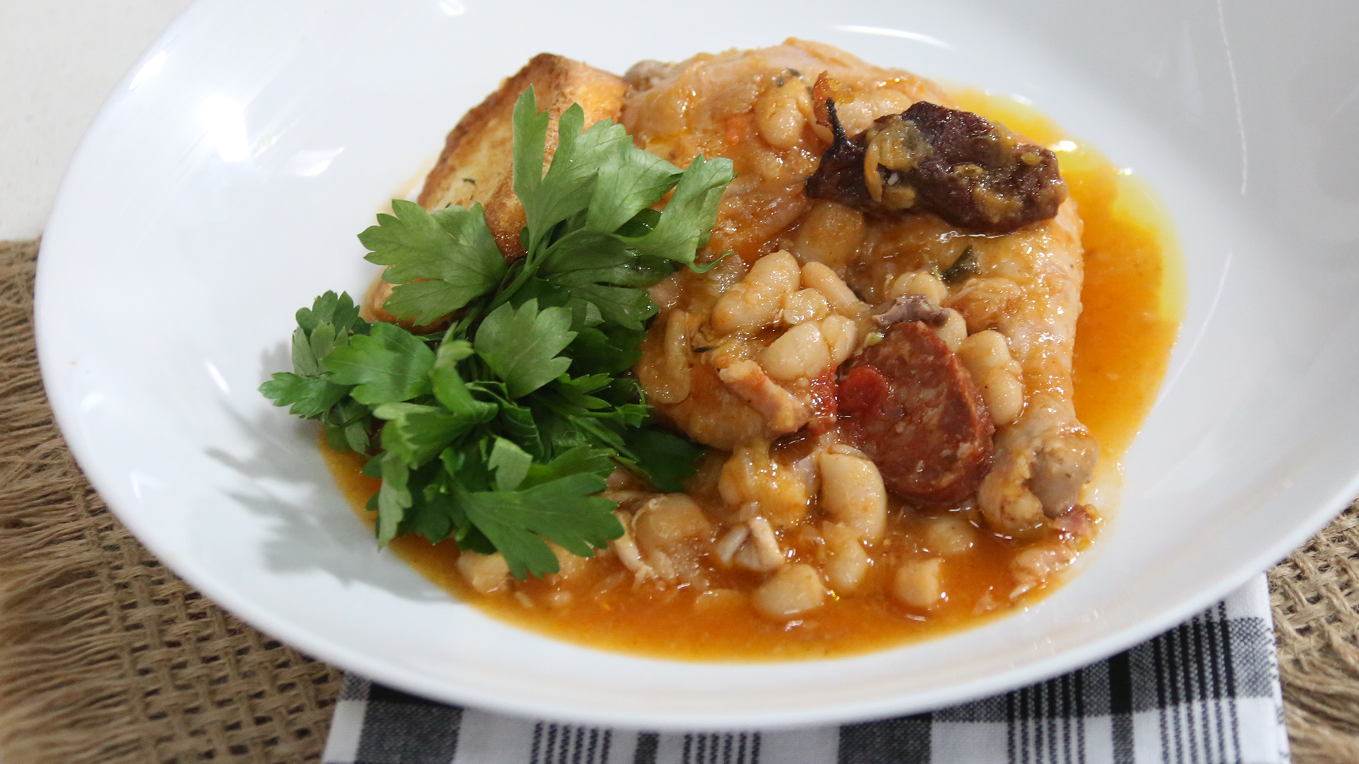 Cheap and cheerful cassoulet