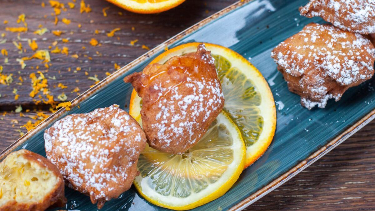 Sweet carnival fritters