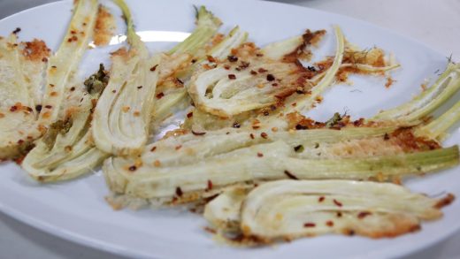 Spicy fennel frico
